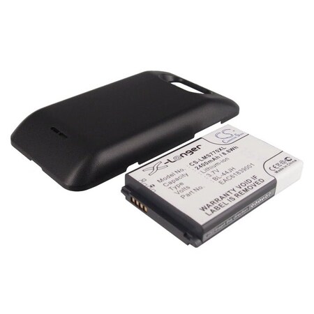 Bsc Preferred Cricket LW770 Optimus Regard 2400mAh Mobile Phone Replacement Battery CS-LMS770XL.2